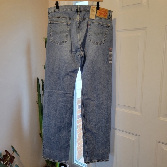 NWT Levi's 569 Loose Straight Blue Jeans, Size 36×36 - Picture 6 of 10